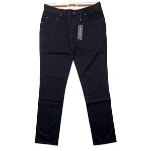 NWT Nifty Genius J.P. Stretch Twill Black Pants 34X33